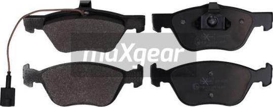 Maxgear 19-1075 - Тормозные колодки, дисковые, комплект autospares.lv