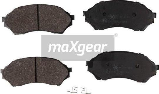 Maxgear 19-1142 - Тормозные колодки, дисковые, комплект autospares.lv