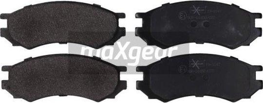 Maxgear 19-1147 - Тормозные колодки, дисковые, комплект autospares.lv