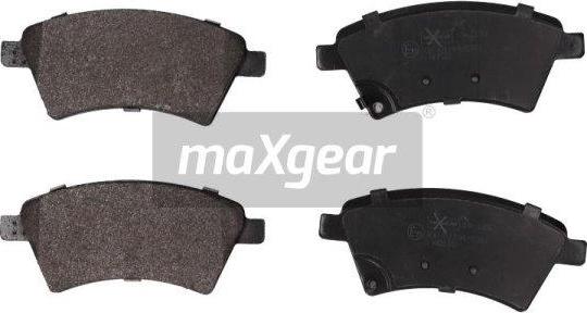 Maxgear 19-1150 - Тормозные колодки, дисковые, комплект autospares.lv