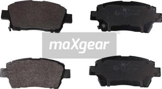 Maxgear 19-1153 - Тормозные колодки, дисковые, комплект autospares.lv