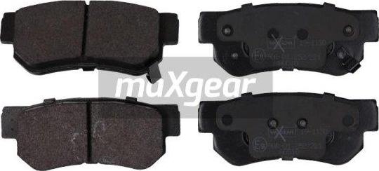 Maxgear 19-1130 - Тормозные колодки, дисковые, комплект autospares.lv