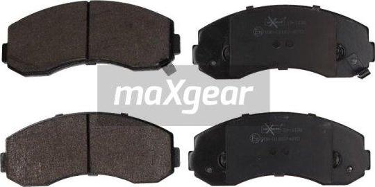 Maxgear 19-1138 - Тормозные колодки, дисковые, комплект autospares.lv