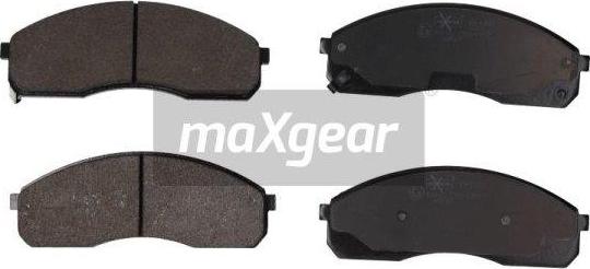 Maxgear 19-1137 - Тормозные колодки, дисковые, комплект autospares.lv