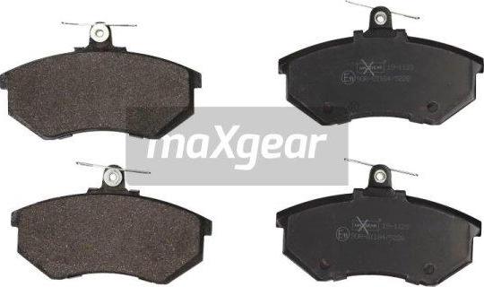 Maxgear 19-1123 - Тормозные колодки, дисковые, комплект autospares.lv