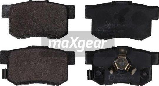 Maxgear 19-1127 - Тормозные колодки, дисковые, комплект autospares.lv