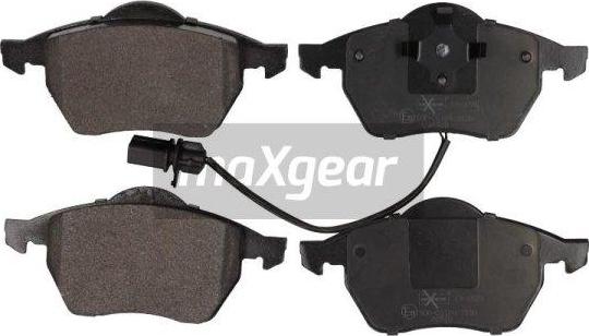 Maxgear 19-1820 - Тормозные колодки, дисковые, комплект autospares.lv