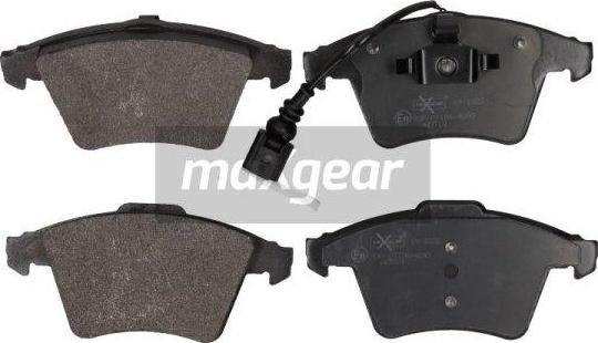 Maxgear 19-1822 - Тормозные колодки, дисковые, комплект autospares.lv