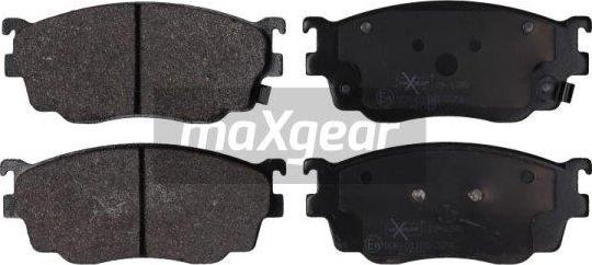 Maxgear 19-1398 - Тормозные колодки, дисковые, комплект autospares.lv