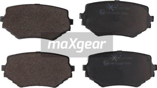 Maxgear 19-1389 - Тормозные колодки, дисковые, комплект autospares.lv