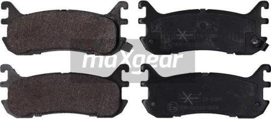 Maxgear 19-1385 - Тормозные колодки, дисковые, комплект autospares.lv