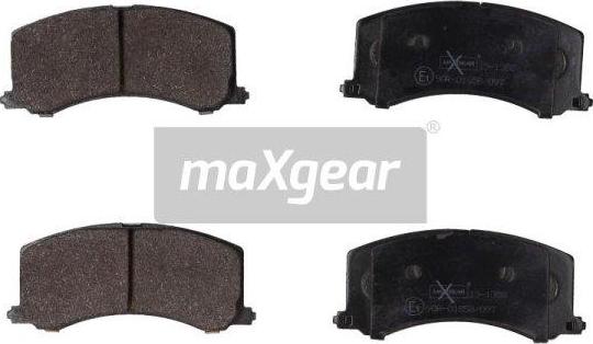 Maxgear 19-1388 - Тормозные колодки, дисковые, комплект autospares.lv