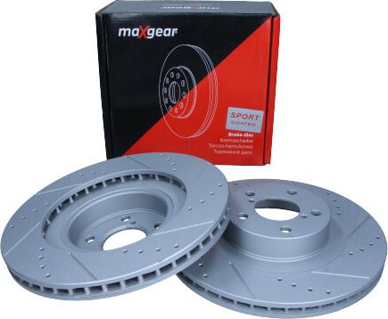 Maxgear 19-1255SPORT - Тормозной диск autospares.lv