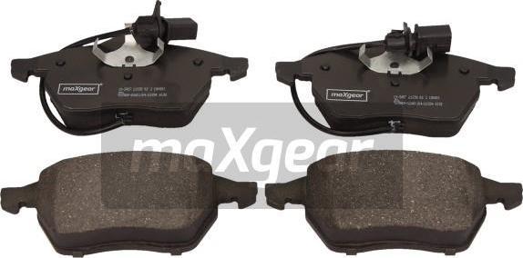 Maxgear 19-3457 - Тормозные колодки, дисковые, комплект autospares.lv