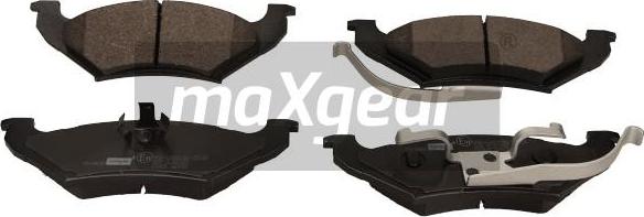 Maxgear 19-3408 - Тормозные колодки, дисковые, комплект autospares.lv