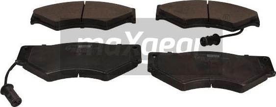 Maxgear 19-3402 - Тормозные колодки, дисковые, комплект autospares.lv