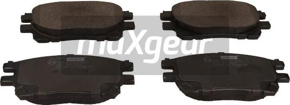 Maxgear 19-3410 - Тормозные колодки, дисковые, комплект autospares.lv