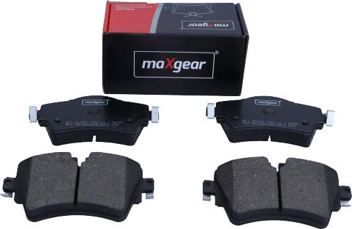 Maxgear 19-3597 - Тормозные колодки, дисковые, комплект autospares.lv