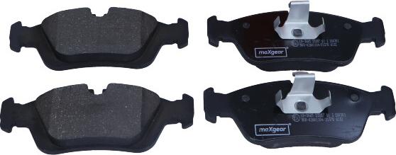 Maxgear 19-3665 - Тормозные колодки, дисковые, комплект autospares.lv