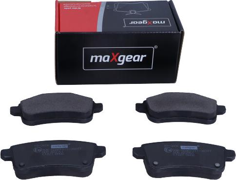 Maxgear 19-3606 - Тормозные колодки, дисковые, комплект autospares.lv