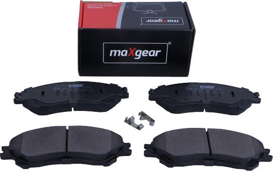 Maxgear 19-3610 - Тормозные колодки, дисковые, комплект autospares.lv