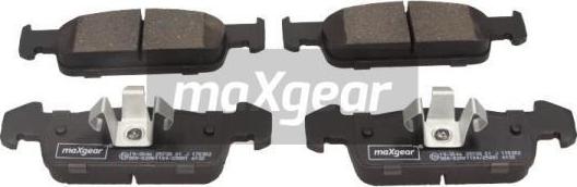 Maxgear 19-3046 - Тормозные колодки, дисковые, комплект autospares.lv