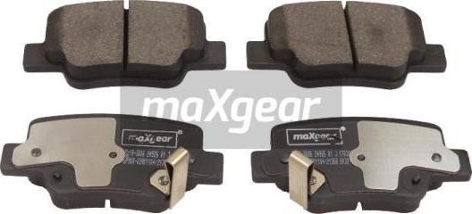 Maxgear 19-3006 - Тормозные колодки, дисковые, комплект autospares.lv