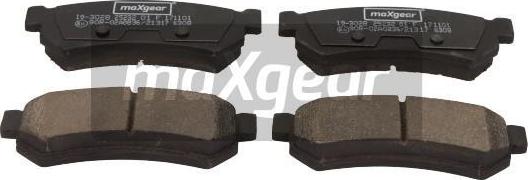 Maxgear 19-3028 - Тормозные колодки, дисковые, комплект autospares.lv