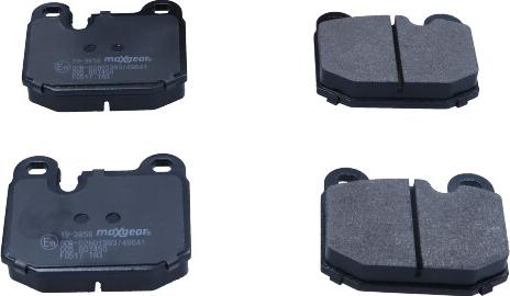 Maxgear 19-3856 - Тормозные колодки, дисковые, комплект autospares.lv