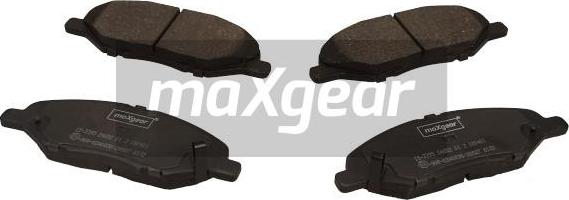 Maxgear 19-3395 - Тормозные колодки, дисковые, комплект autospares.lv