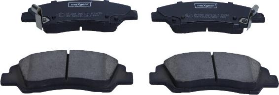 Maxgear 19-3389 - Тормозные колодки, дисковые, комплект autospares.lv