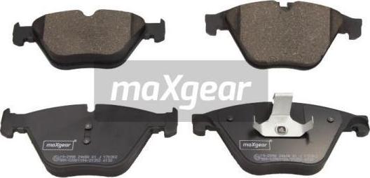 Maxgear 19-2998 - Тормозные колодки, дисковые, комплект autospares.lv