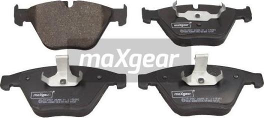 Maxgear 19-2947 - Тормозные колодки, дисковые, комплект autospares.lv