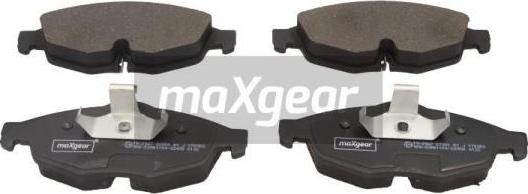 Maxgear 19-2967 - Тормозные колодки, дисковые, комплект autospares.lv