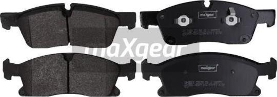 Maxgear 19-2916 - Тормозные колодки, дисковые, комплект autospares.lv