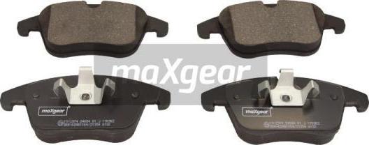 Maxgear 19-2974 - Тормозные колодки, дисковые, комплект autospares.lv