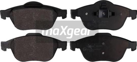 Maxgear 19-2092 - Тормозные колодки, дисковые, комплект autospares.lv