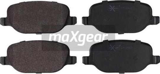 Maxgear 19-2063 - Тормозные колодки, дисковые, комплект autospares.lv