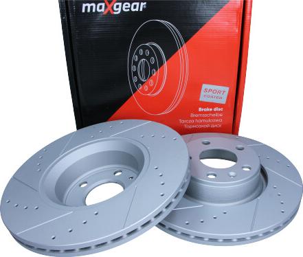 Maxgear 19-2021SPORT - Тормозной диск autospares.lv