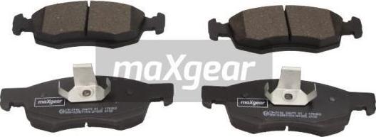 Maxgear 19-2146 - Тормозные колодки, дисковые, комплект autospares.lv