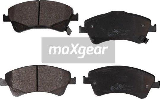 Maxgear 19-2159 - Тормозные колодки, дисковые, комплект autospares.lv