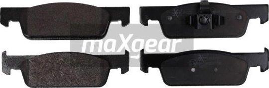 Maxgear 19-2153 - Тормозные колодки, дисковые, комплект autospares.lv