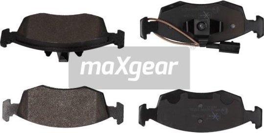 Maxgear 19-2108 - Тормозные колодки, дисковые, комплект autospares.lv