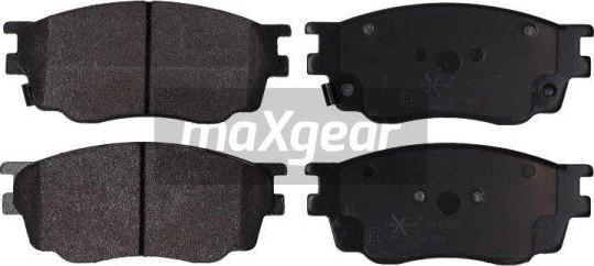 Maxgear 19-2118 - Тормозные колодки, дисковые, комплект autospares.lv