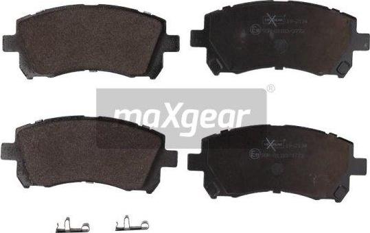 Maxgear 19-2134 - Тормозные колодки, дисковые, комплект autospares.lv