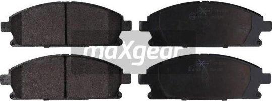 Maxgear 19-2133 - Тормозные колодки, дисковые, комплект autospares.lv