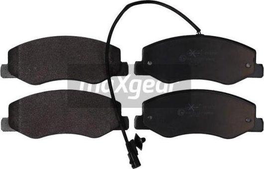 Maxgear 19-2132 - Тормозные колодки, дисковые, комплект autospares.lv