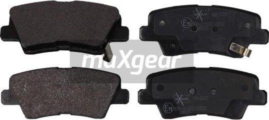 Maxgear 19-2129 - Тормозные колодки, дисковые, комплект autospares.lv