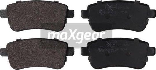 Maxgear 19-2126 - Тормозные колодки, дисковые, комплект autospares.lv