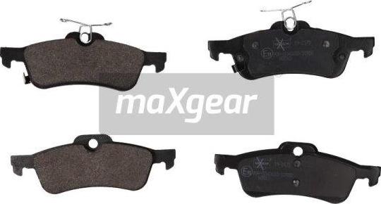 Maxgear 19-2175 - Тормозные колодки, дисковые, комплект autospares.lv